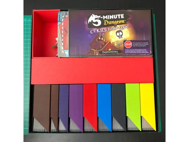 5-Minute Dungeon - insert for sleeved cards + expansion - FFG