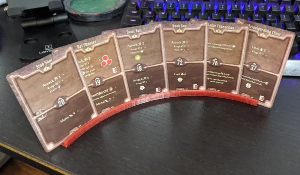 Gloomhaven 12 Card Holder, 6 Right and 6 Left