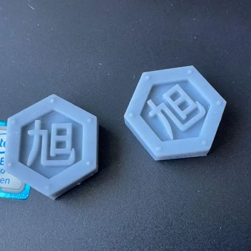 Replacement honor token for Rising Sun board game