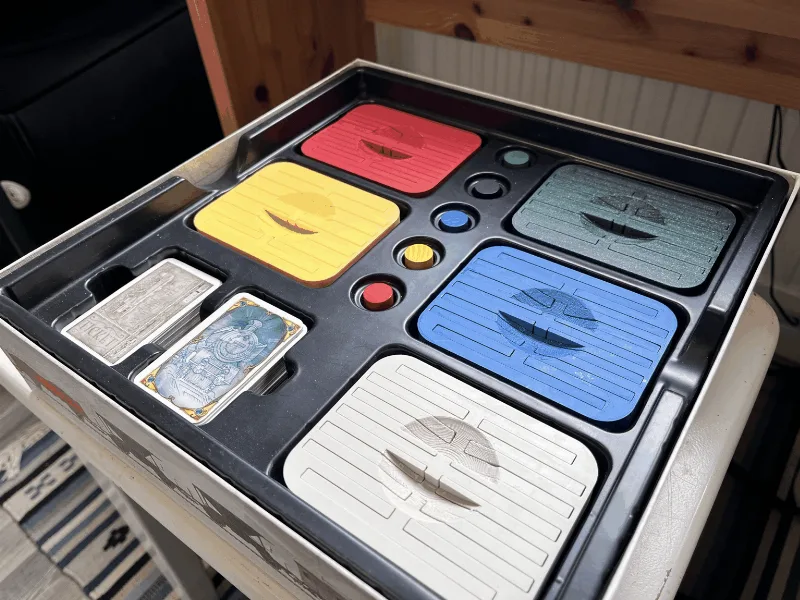 Ticket to Ride Train Storage Box & Card Holder V2