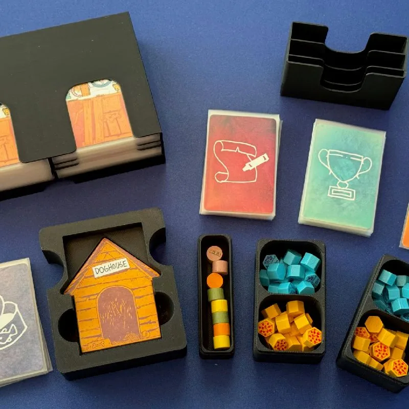 Fort + Cats & Dogs expansion insert (supports premium sleeves)
