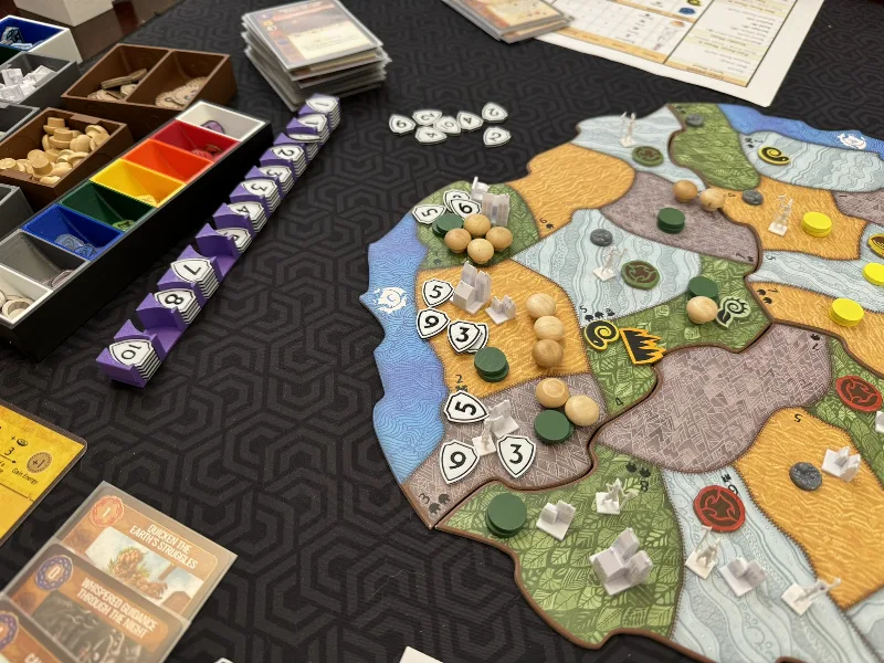 Spirit Island - Defense Tray and Remixed Fear Tray