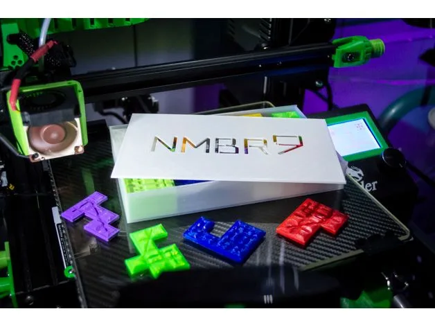 NMBR 9 (Number 9) Travel Game Box