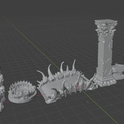 Terrain for Massive Darkness 2 inspired by Kickstarter Edition