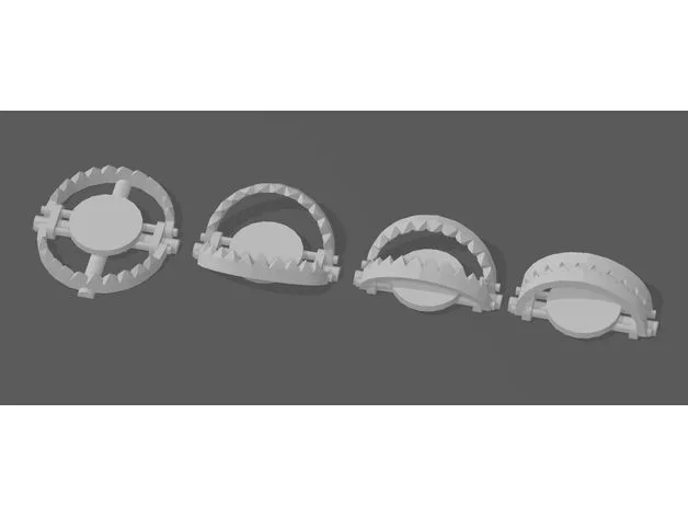 Bear Traps for 28mm Minis