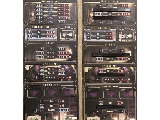 Barrage Board Game - 3 & 4 Player Board Covers