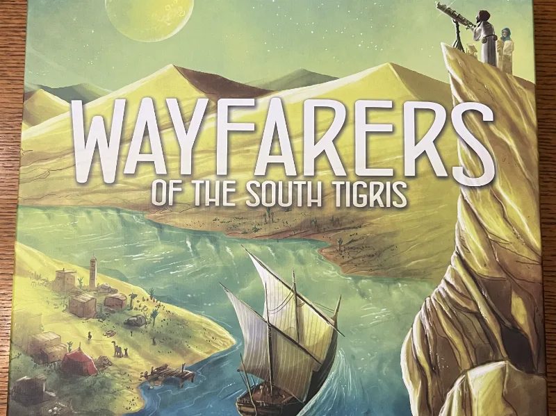 Wayfarers of the South Tigris Board Game Insert