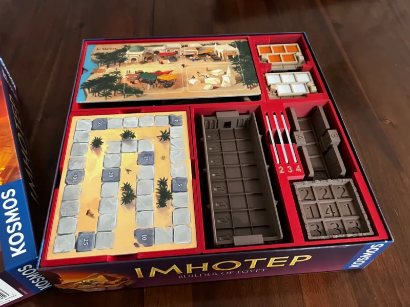 Imhotep Insert / Organizer (w upgraded components)