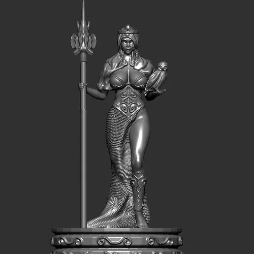 Chess board game - The queen