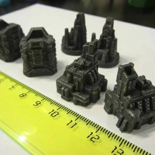 Forbidden Stars Buildings - Remake