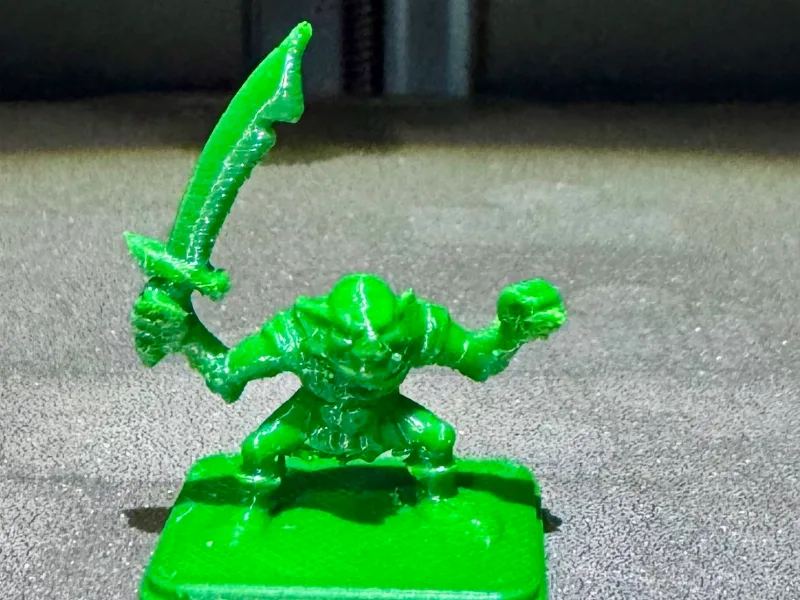 Heroquest Miniature Goblin Sword