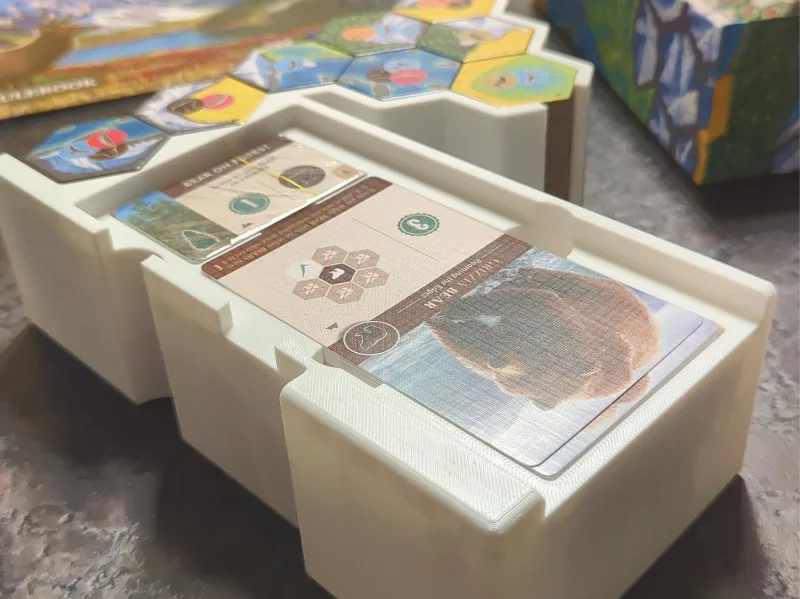 Cascadia Board Game Organizer Insert