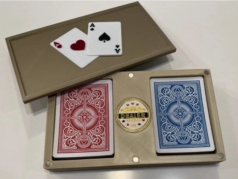 Magnetic Poker Case