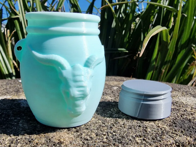 Potion Bottle Dice Container Dragon Skull