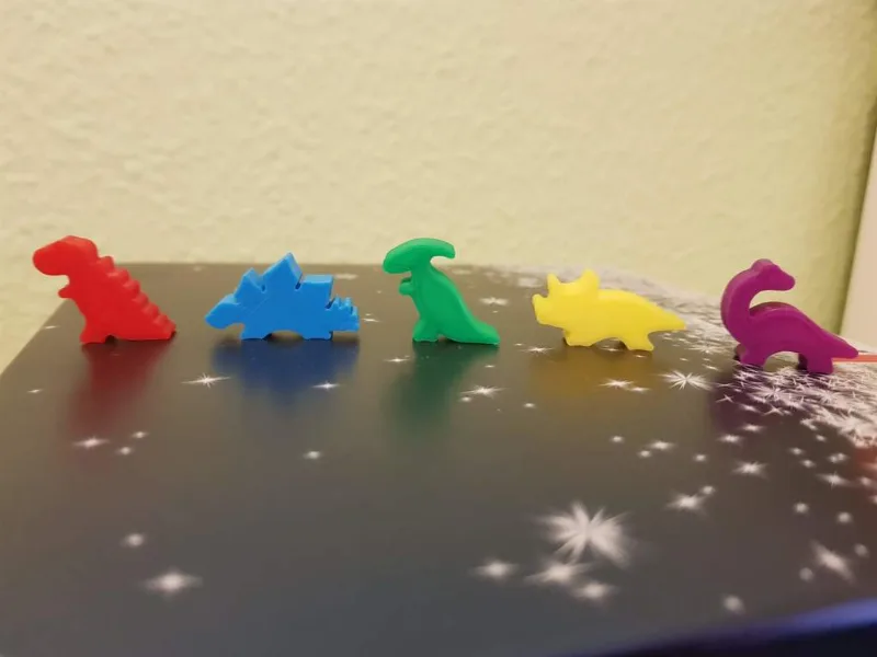 Draftosaurus replacement parts - Dinosaur meeples