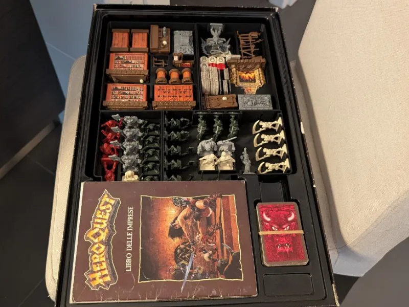 HeroQuest Organizer A1 Mini Slots for Grak & Ulag