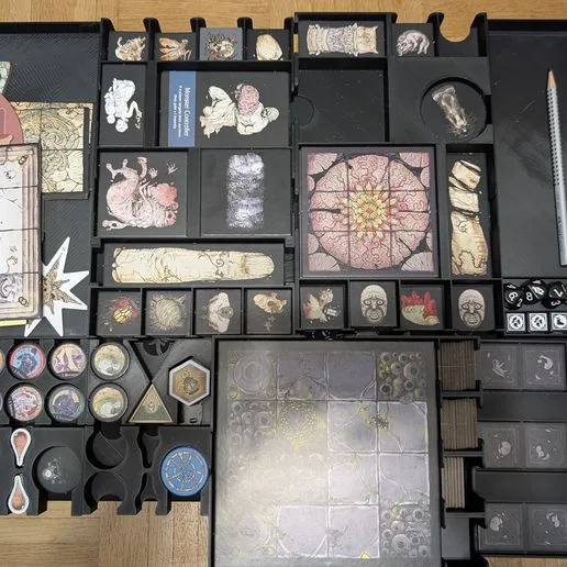 Kingdom Death Monster - Black Knight box token insert