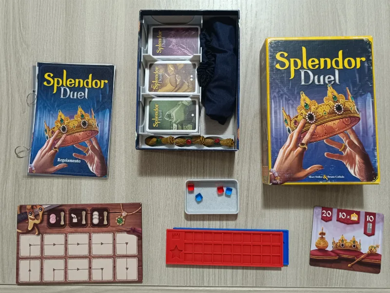 Splendor Duel Boardgame Insert