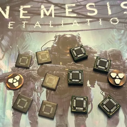 Nemesis: Retaliation - Data Chips and Autodestruction Tokens