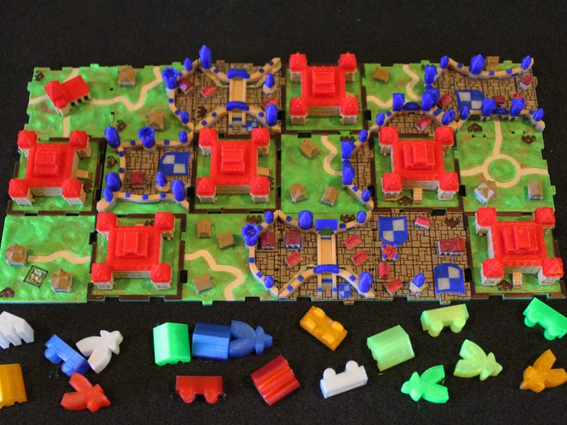 Rifraf 3D Carcassonne Exp 5 The Abbey & Mayor