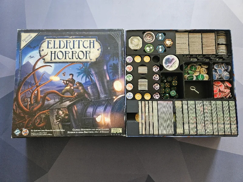 Eldritch Horror Boardgame Insert (incl expansions)