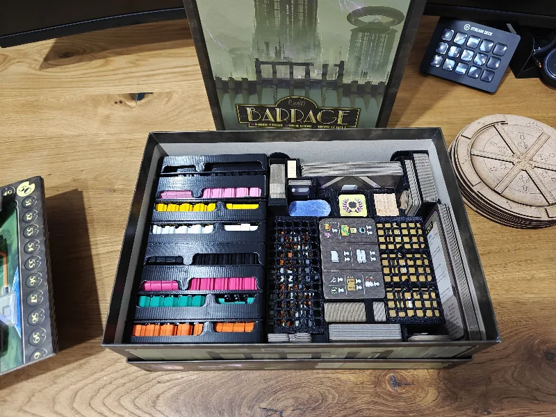 Barrage ALL IN Board Game Insert / Organizer