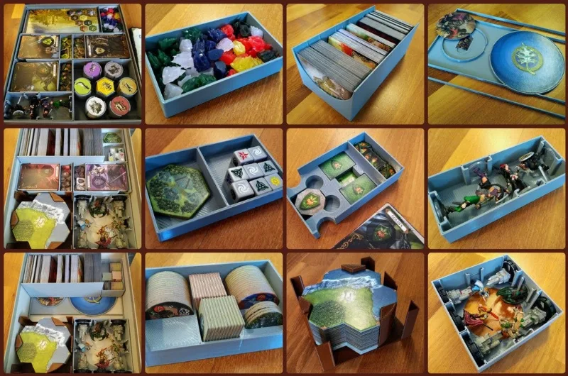 Mage Knight Ultimate Organizer (into smaller box)