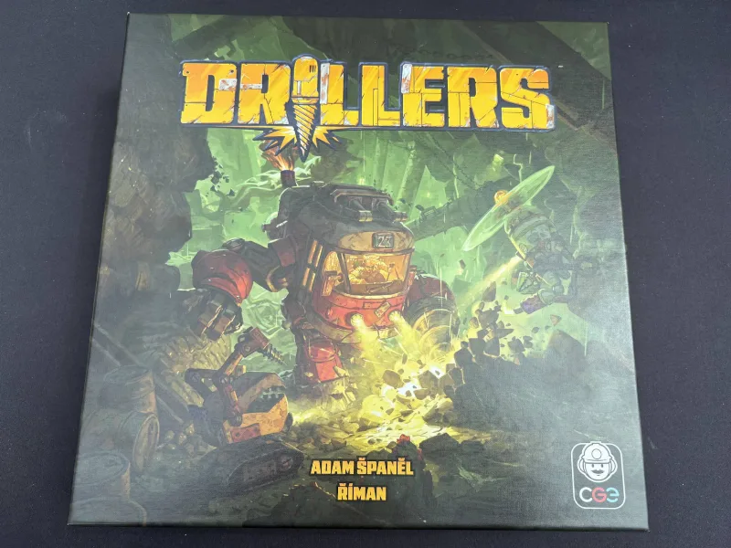 Drillers Boardgame Insert