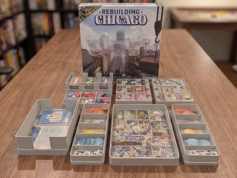 Rebuilding Chicago Insert for Sleeved Cards