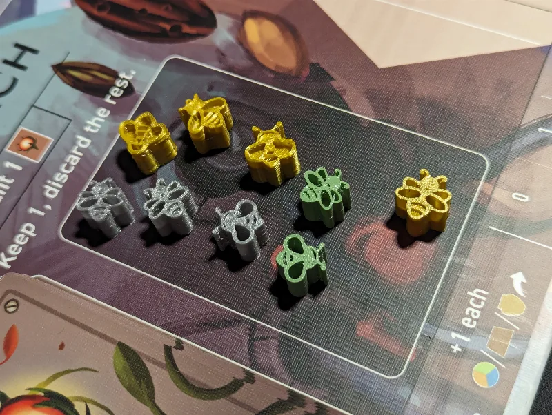 Apiary Boardgame Player Markers