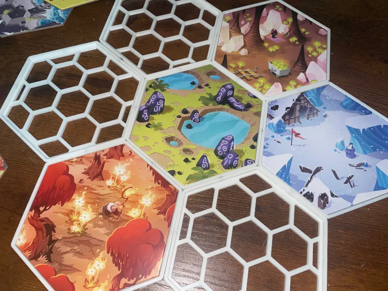 Base hex tile – compatible con Casting Shadows