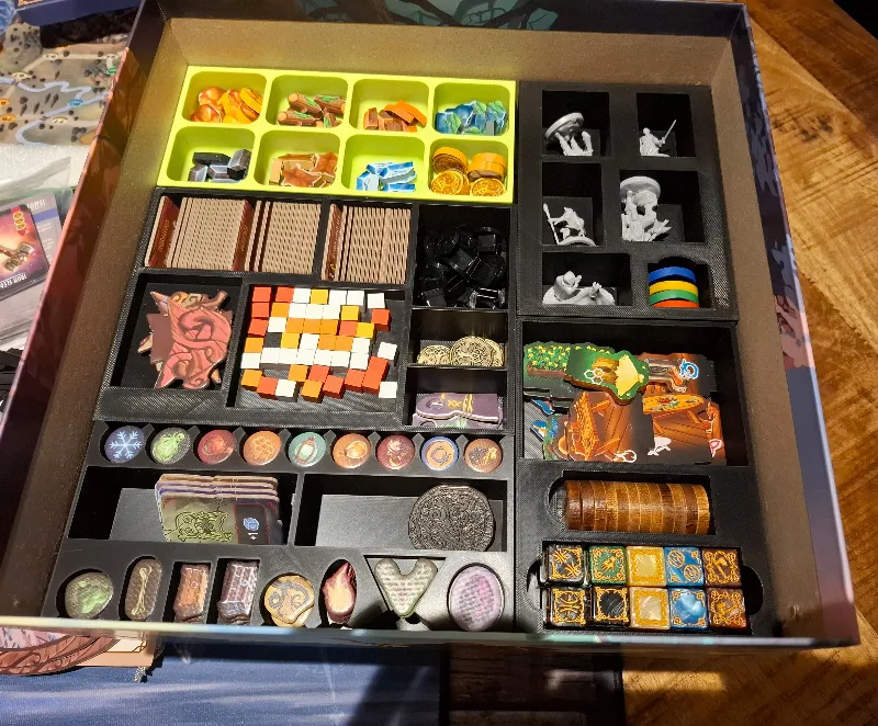 Valheim: The Board Game — Complete Organizer Insert (Remix)