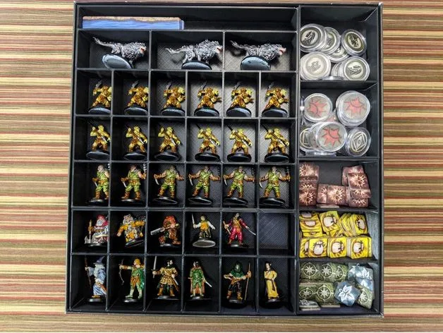 Lord of the Rings Journeys in Middle Earth & Expansions Organizer (FFG)