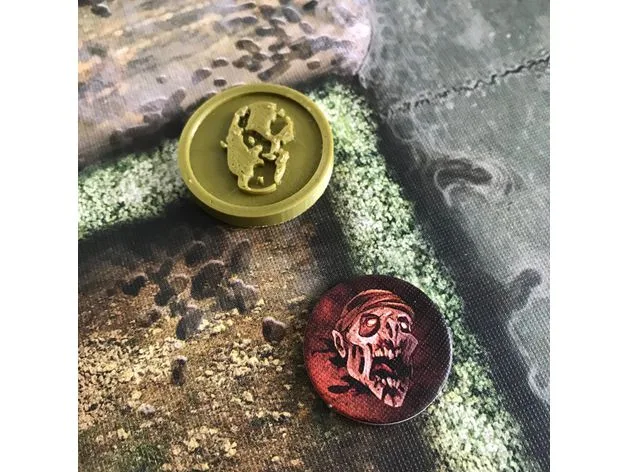 Zombicide First Player Coin