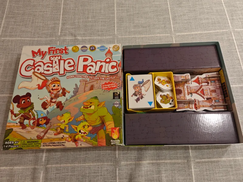 My First Castle Panic Board Game Inserts