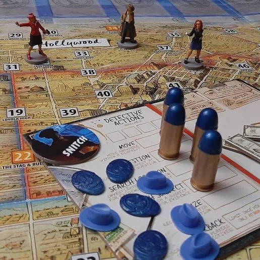 Alternate Game pieces for Detective: City of Angels