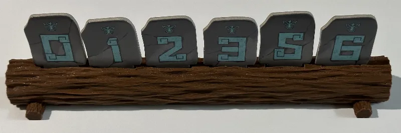 The Lost Code log stone token holder