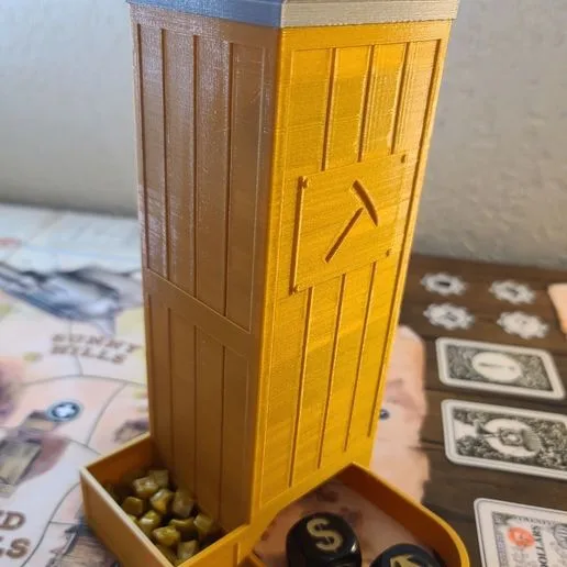 Western Legends Mining Dice Tower