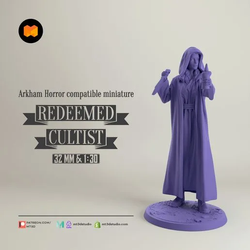 Redeemed Cultist - Arkham Horror compatible