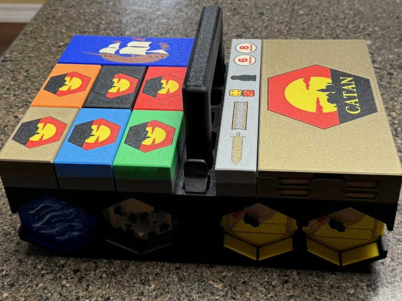 3D Catan Case
