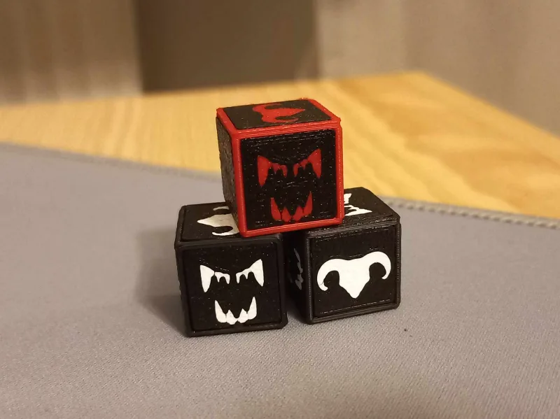 The witcher old world attack dice K6