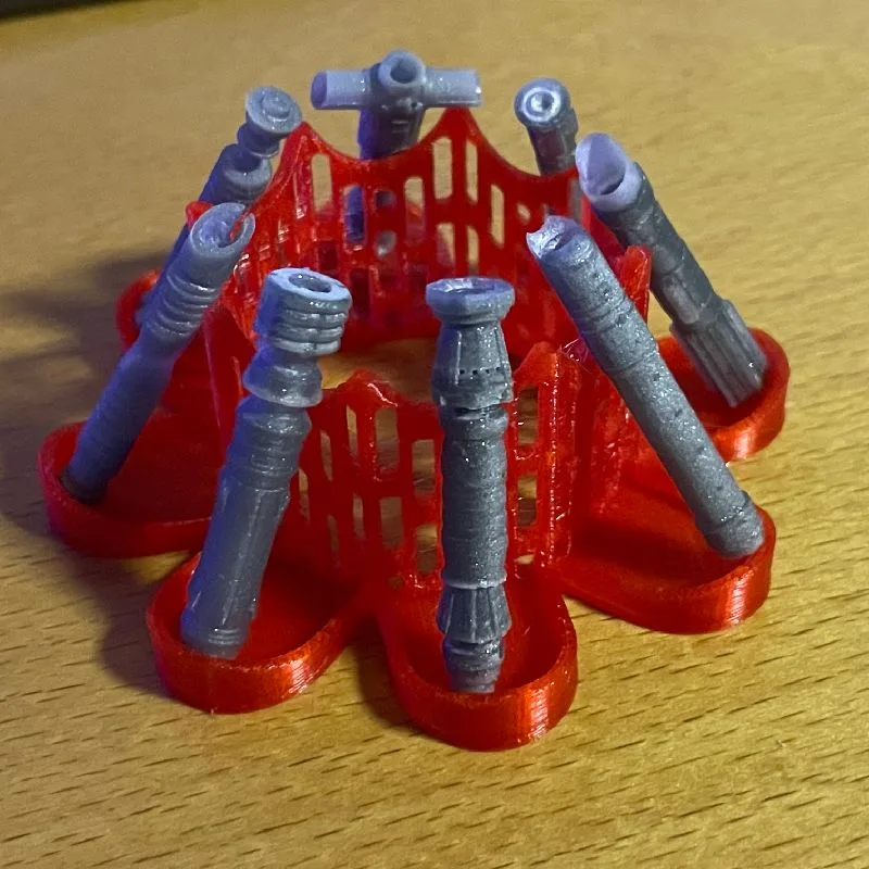 Light Saber Tokens for Star Wars Villainous (resin)