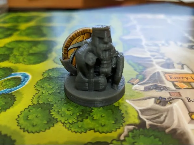 Caverna Dwarves with Token holder