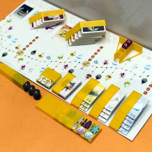 Tokaido boardgame organizer