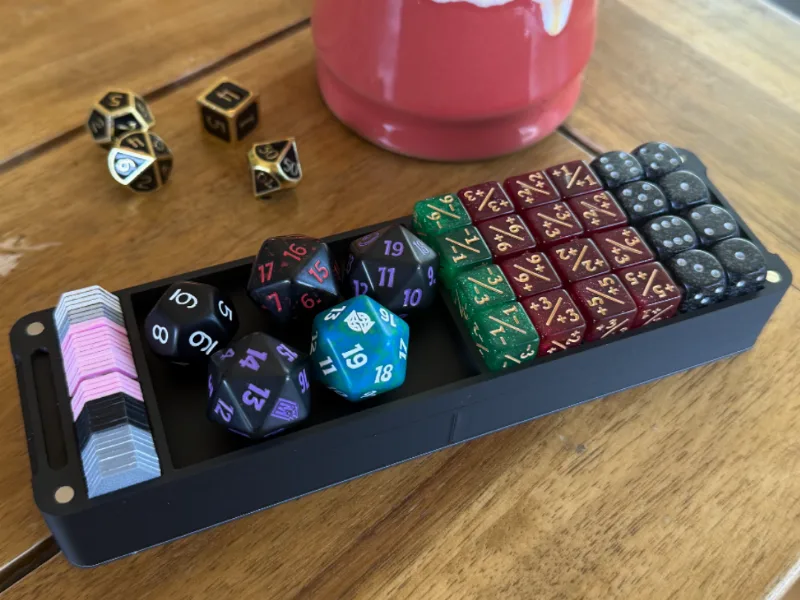 Dice Box for Table Top Games & Magic the Gathering