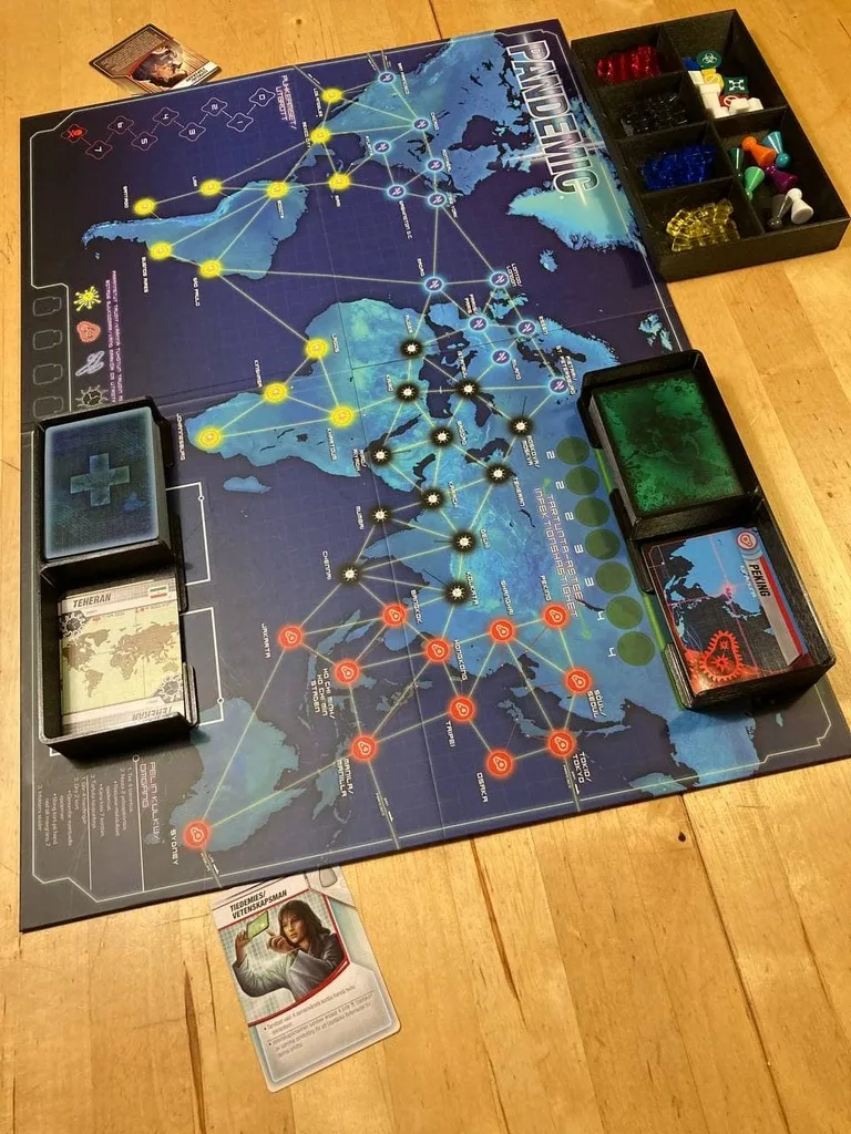 Pandemic Boardgame Organizer