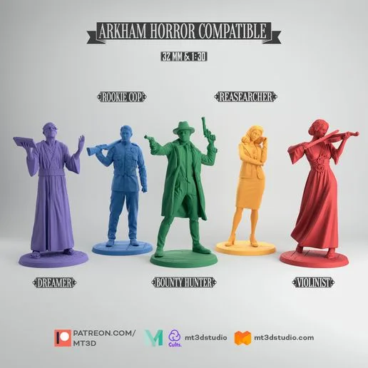 Investigator Pack 06 - Arkham Horror compatible