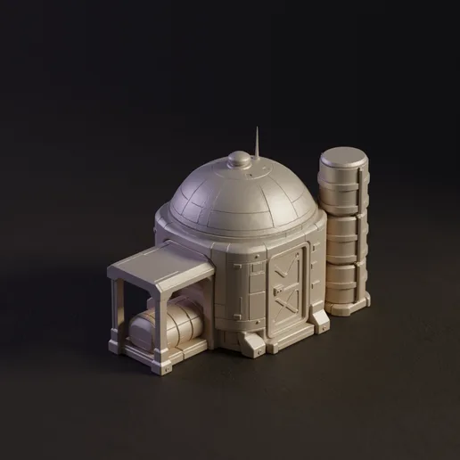 Modular Research Dome – Terraforming Mars Terrain