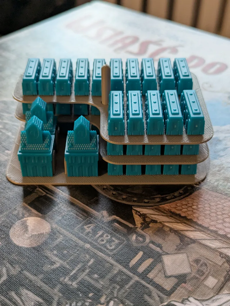 Ticket to ride Europe - Cart Storage System