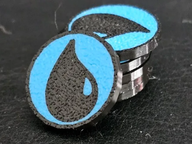 Blue Mana Token for Magic The Gathering